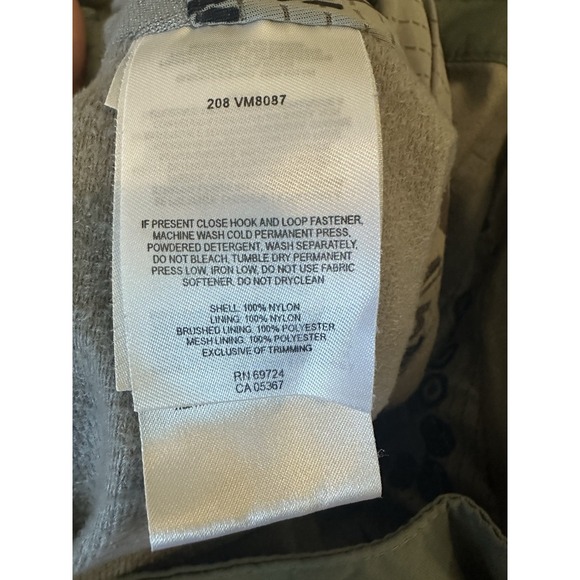 Columbia Convert Boardwear Snow Pants Olive Green M Men's Omni-Tech 34x32 - Picture 6 of 6